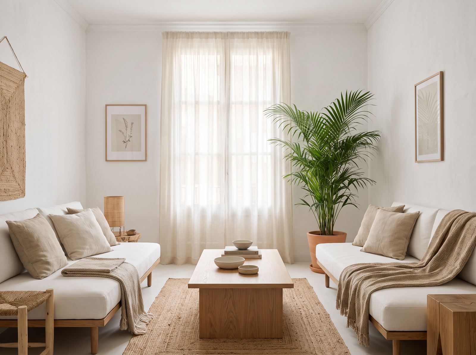 Salon minimaliste de Casa Lisa